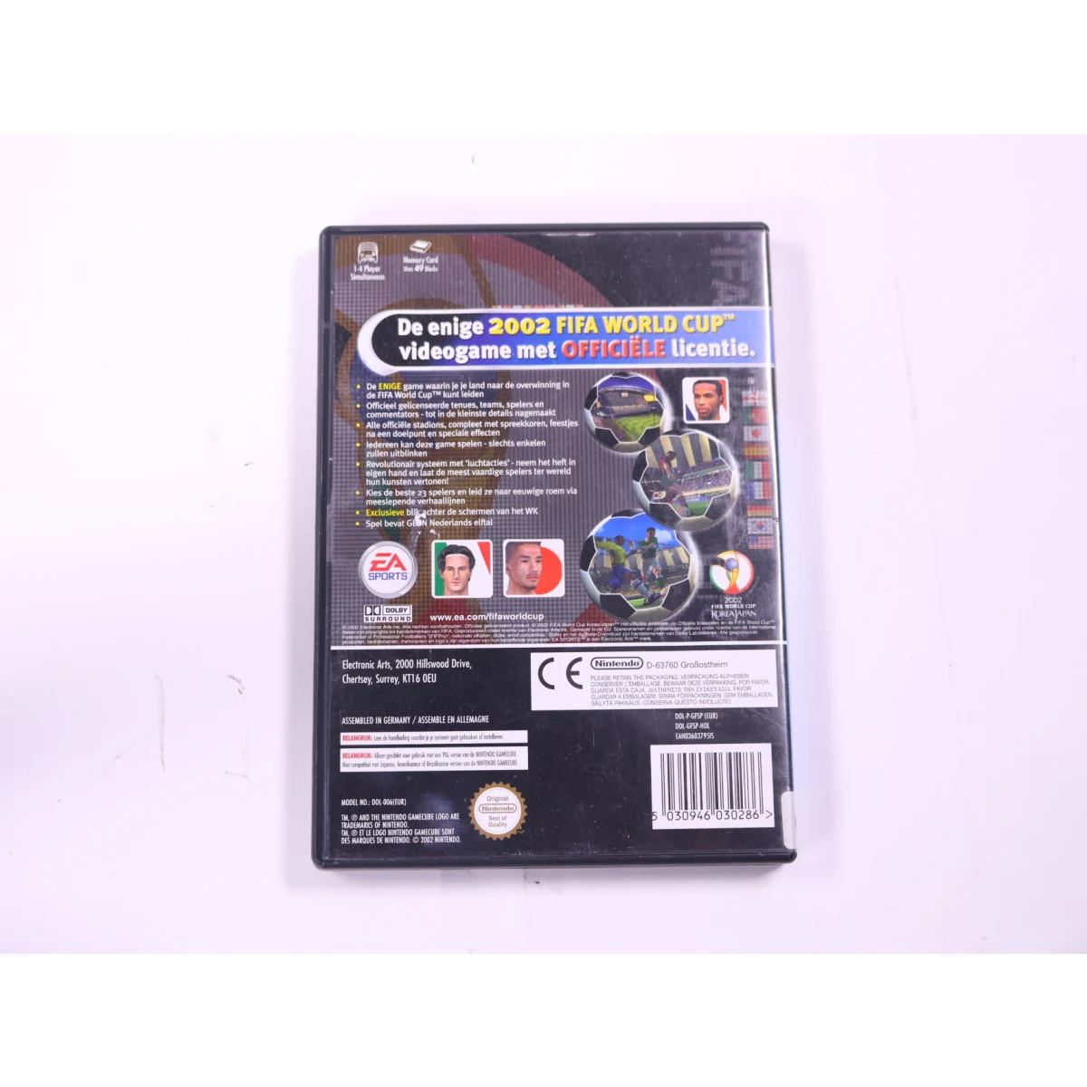 GameCube - FIFA World Cup 2002 - productfoto 2