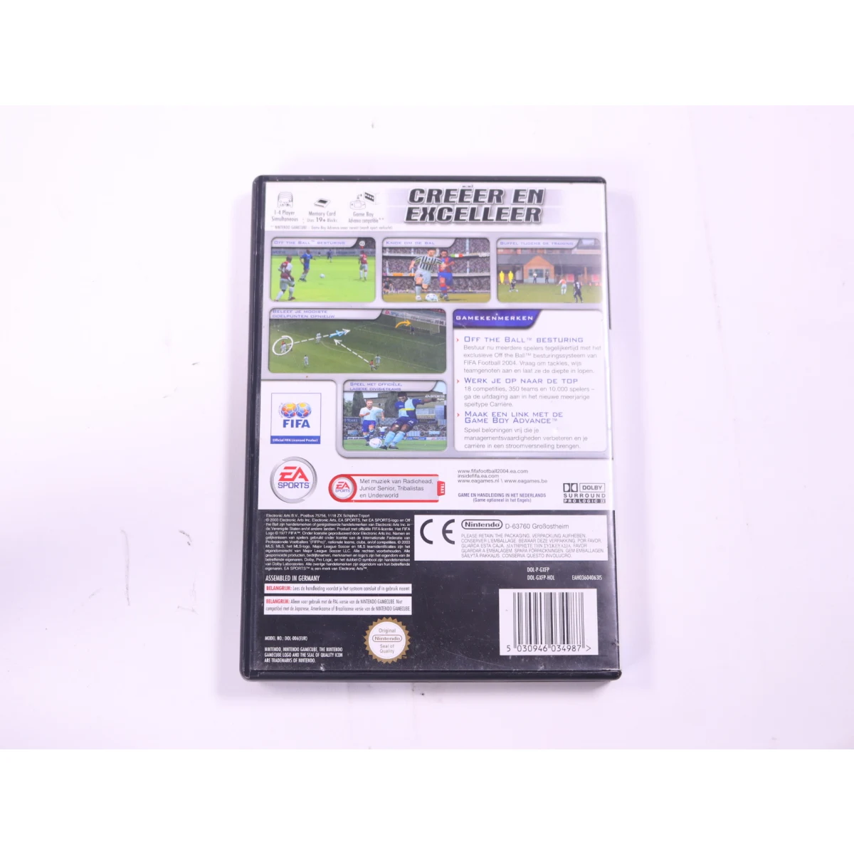 GameCube - FIFA Football 2004 - productfoto 2