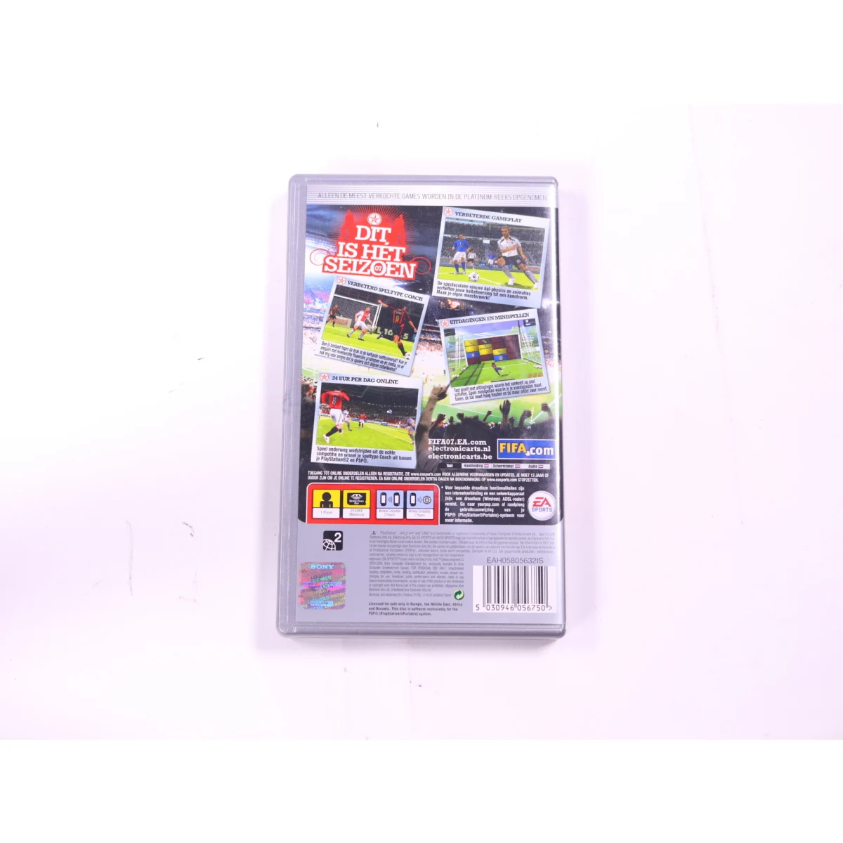 PSP - FIFA 07 [Platinum Hits] - productfoto 2