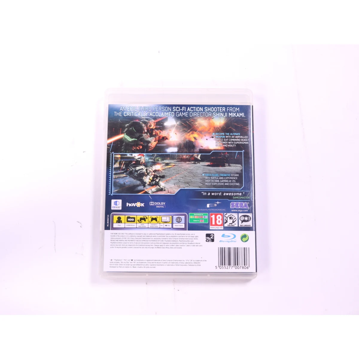 PlayStation 3 - Vanquish - productfoto 2