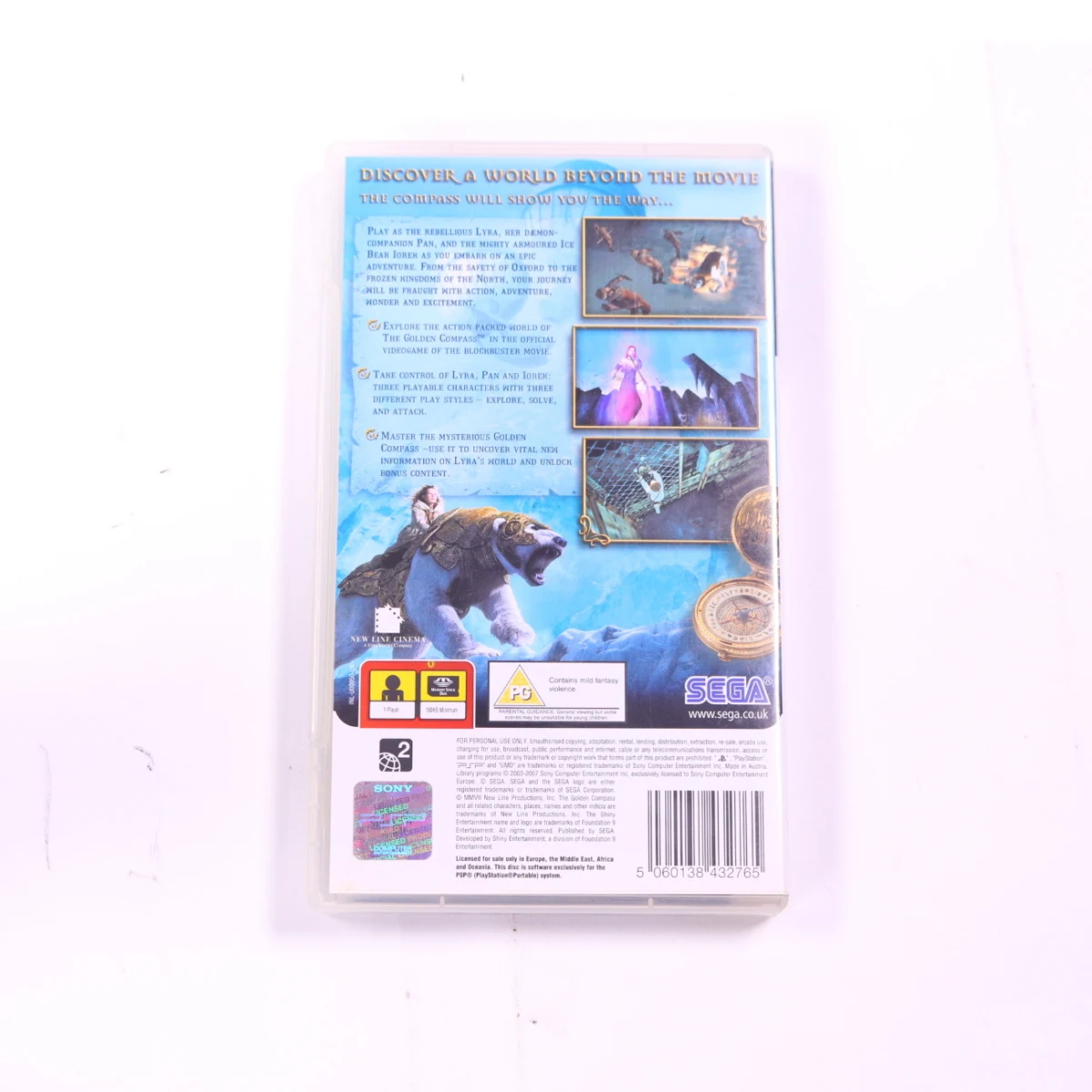 PSP - The Golden Compass - productfoto 2