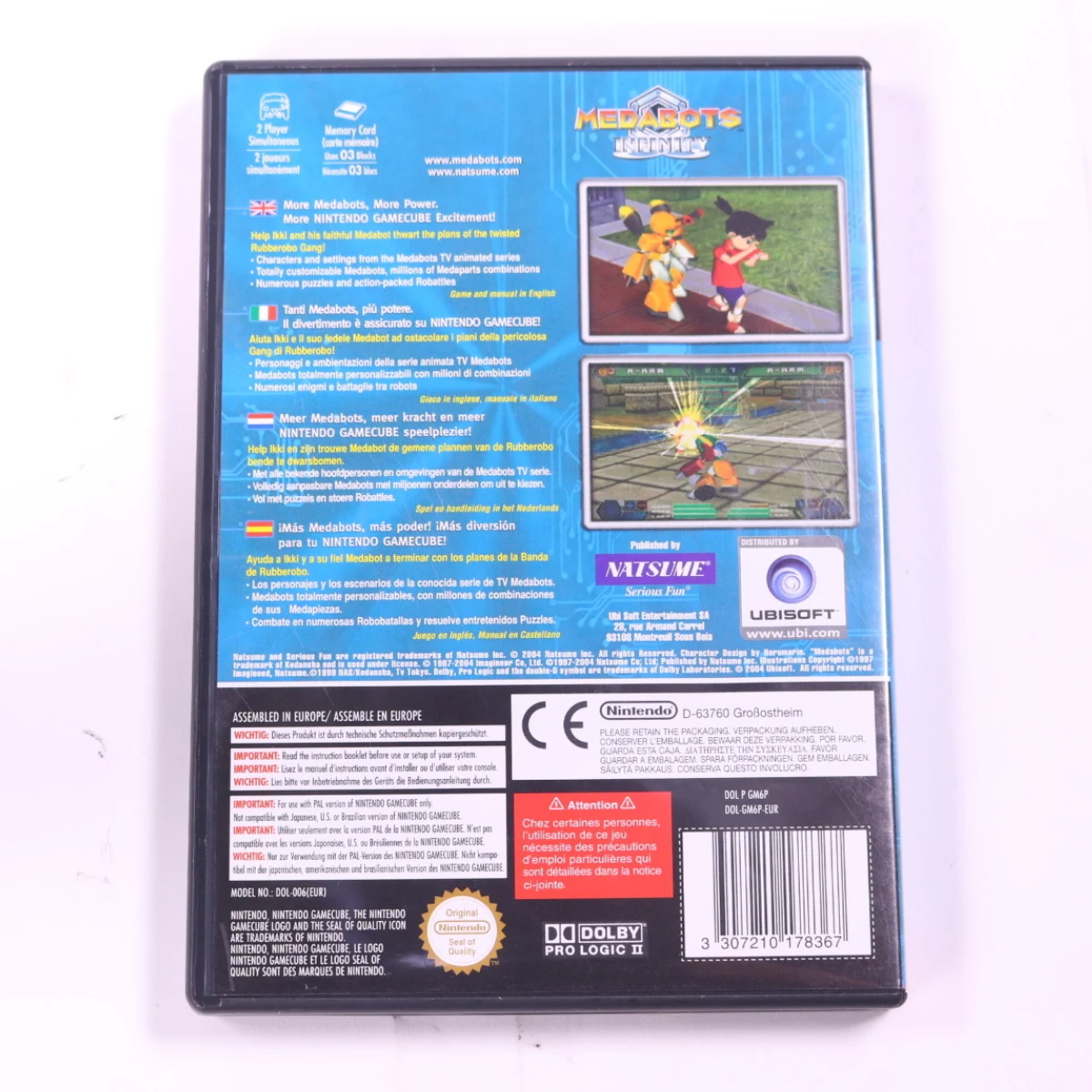GameCube - Medabots Infinity - productfoto 2