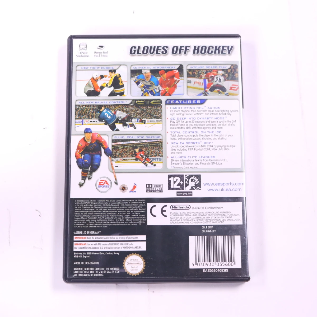 GameCube - NHL 2004 - productfoto 2