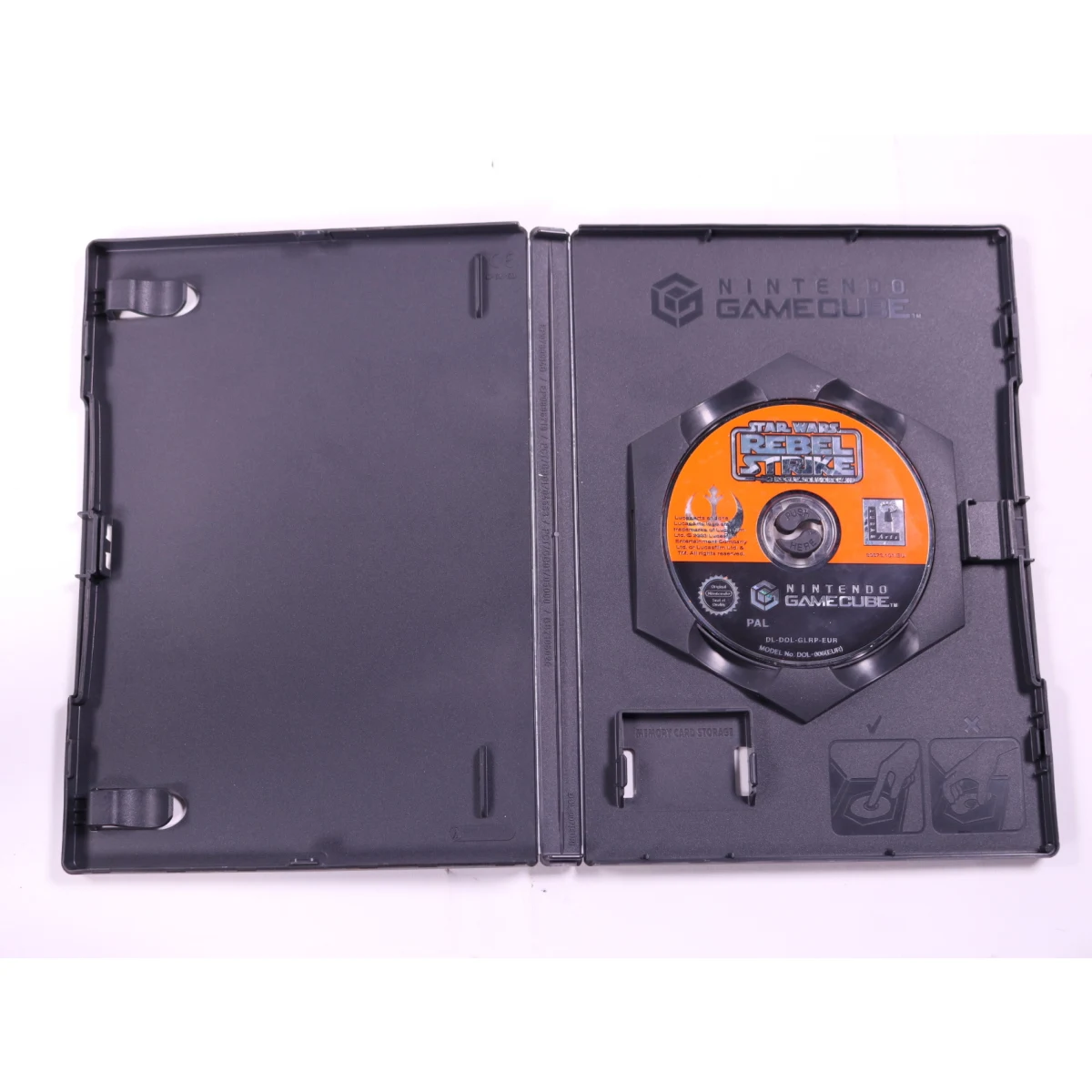 GameCube - Star Wars Rogue Squadron III: Rebel Strike - productfoto 3