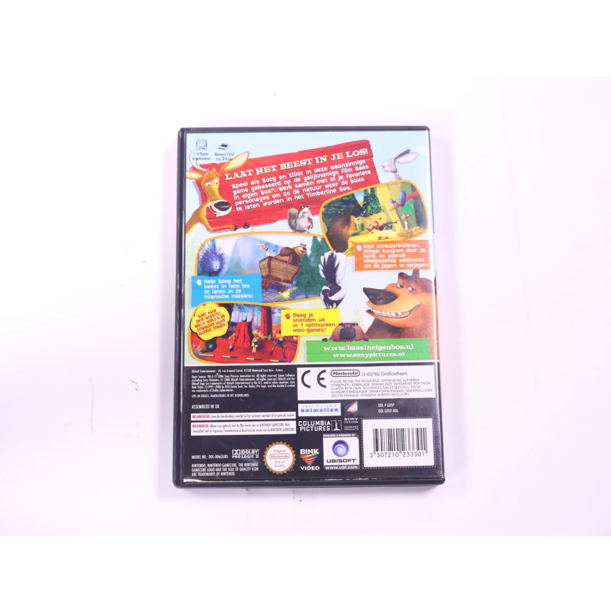 GameCube - Open Season - Ubisoft - productfoto 2