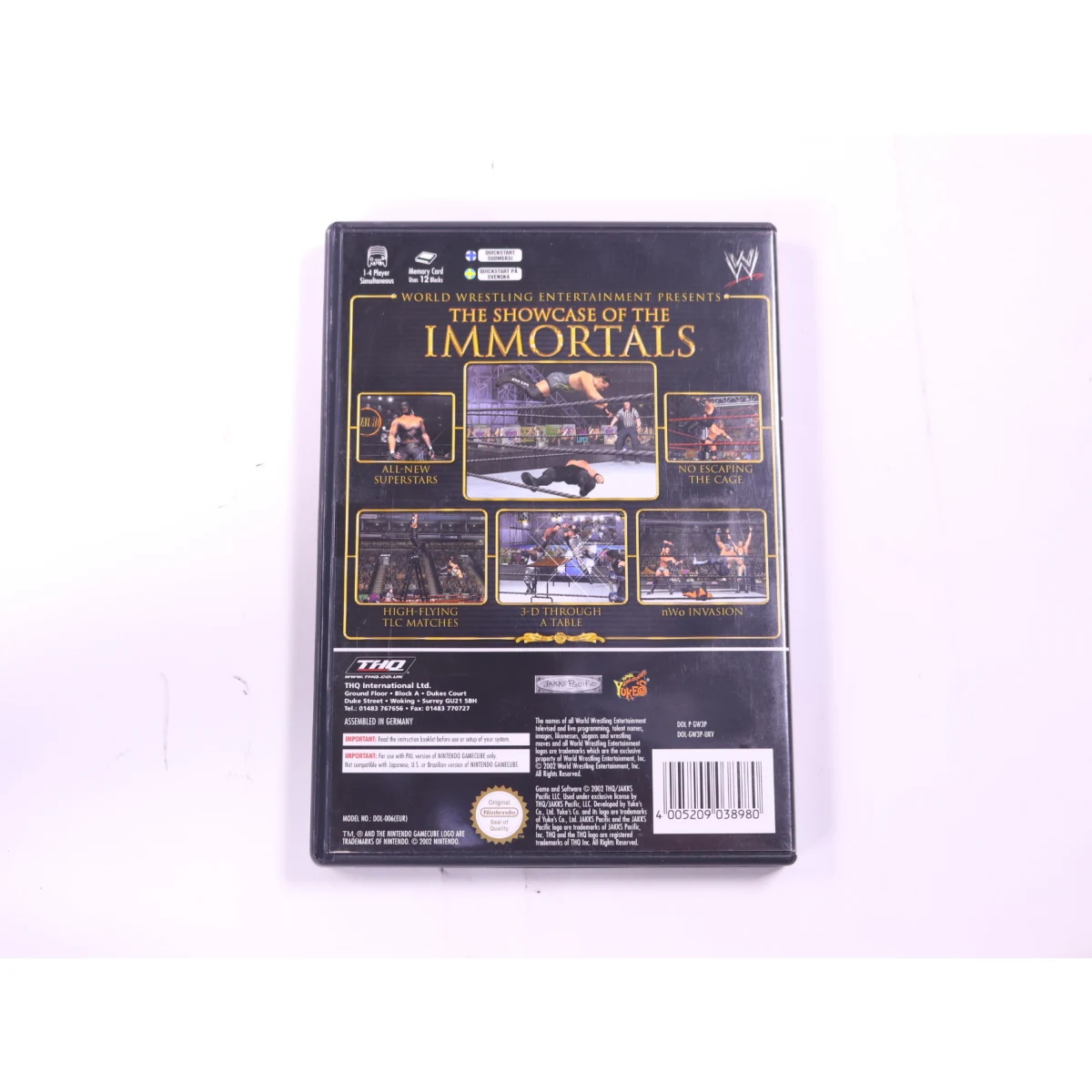 GameCube - WWE WrestleMania X8 - productfoto 2