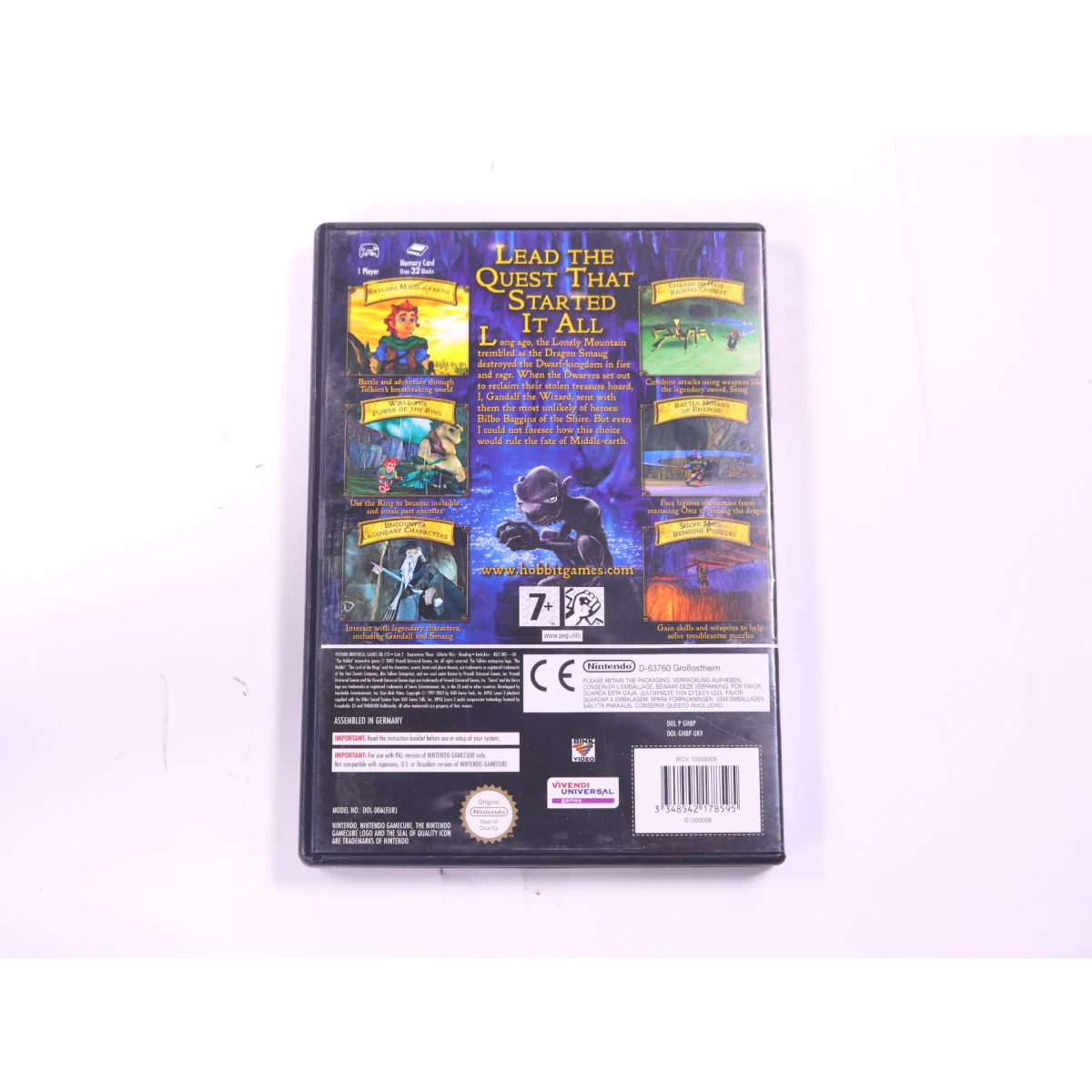 GameCube - The Hobbit - productfoto 2