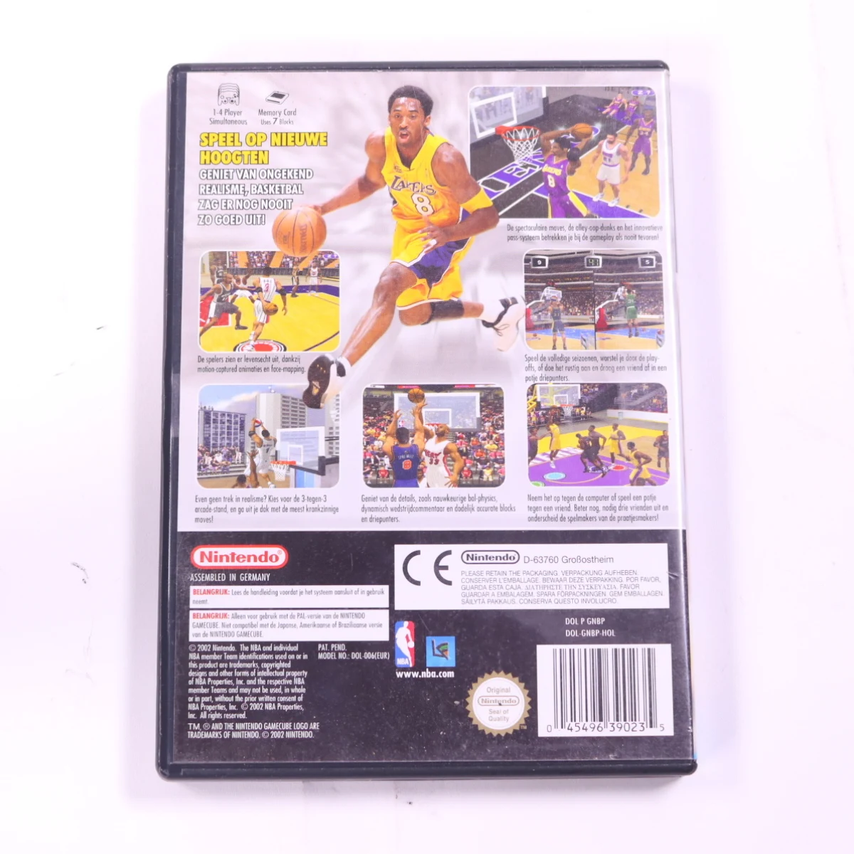 GameCube - NBA Courtside 2002 - productfoto 2