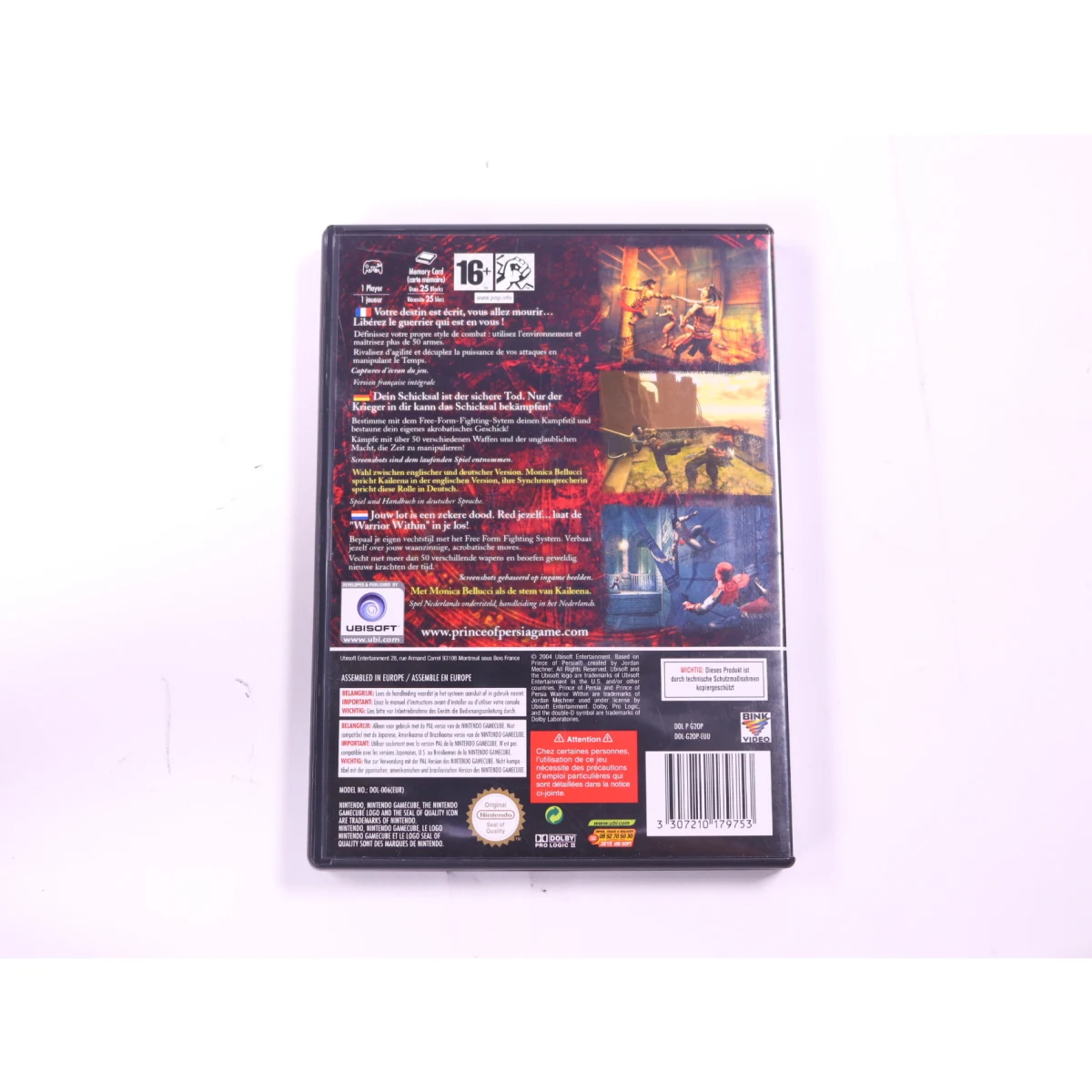 GameCube - Prince of Persia: Warrior Within - productfoto 2