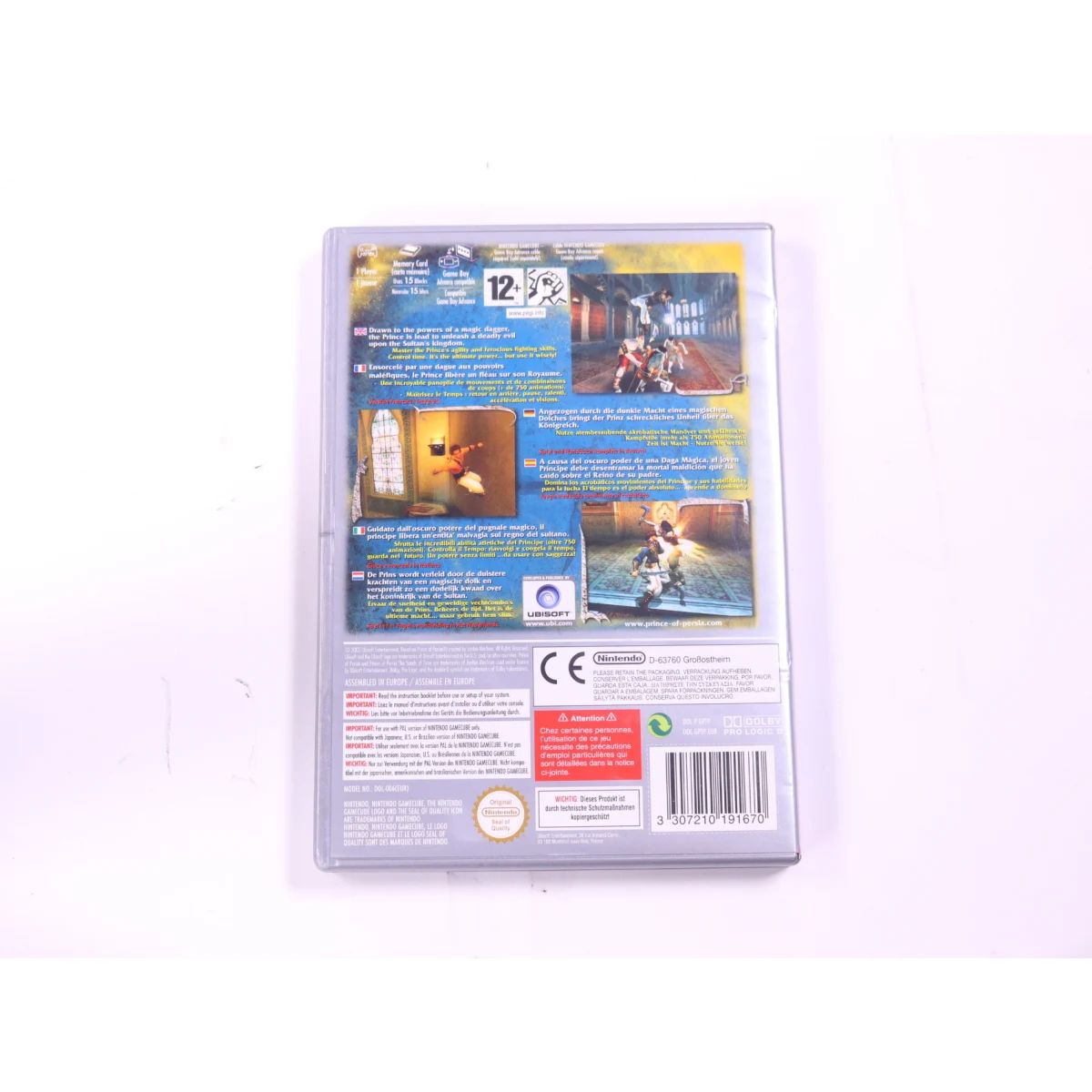 GameCube - Prince of Persia: The Sands of Time [Players Choice] - productfoto 2