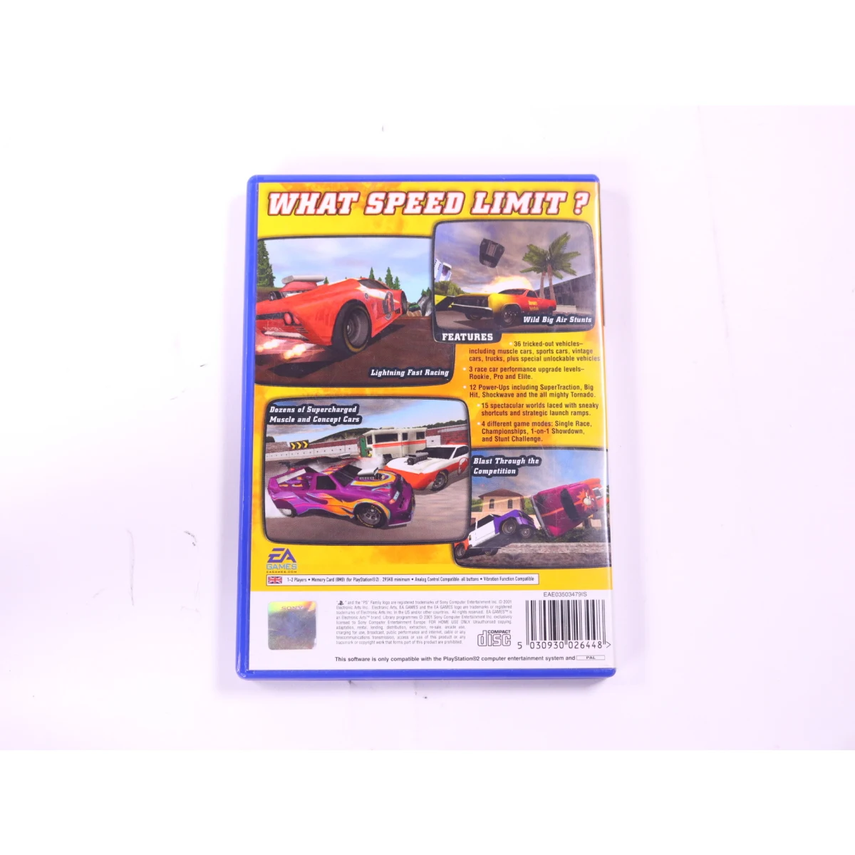 PlayStation 2 - Rumble Racing - productfoto 2