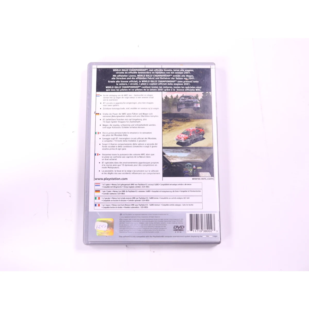 PlayStation 2 - World Rally Championship [Platinum] [No Manual] - productfoto 2