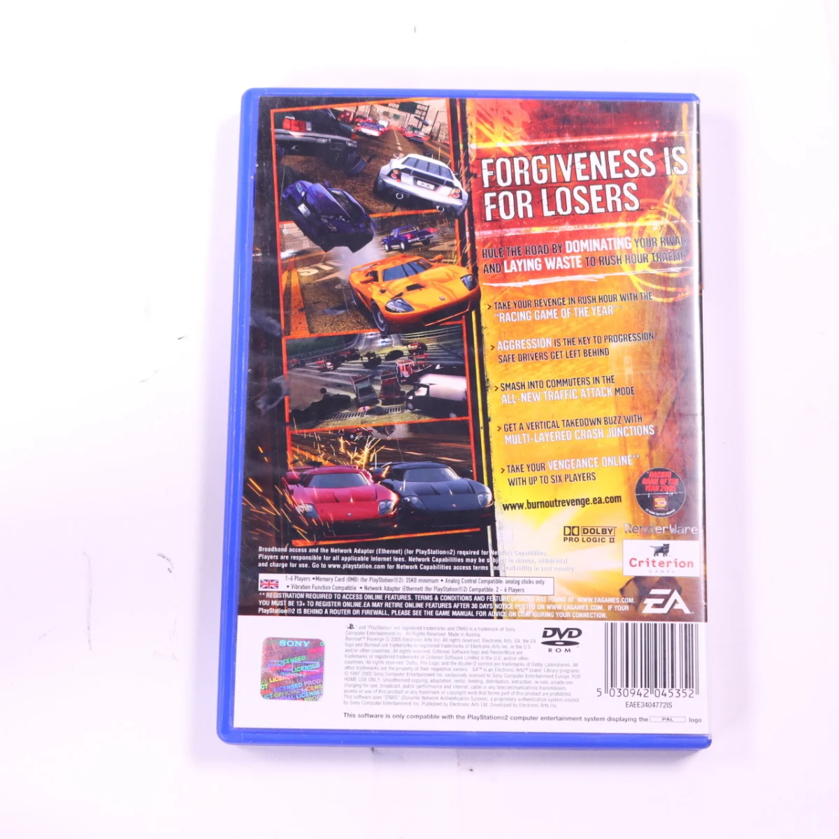 PlayStation 2 - Burnout Revenge - productfoto 2