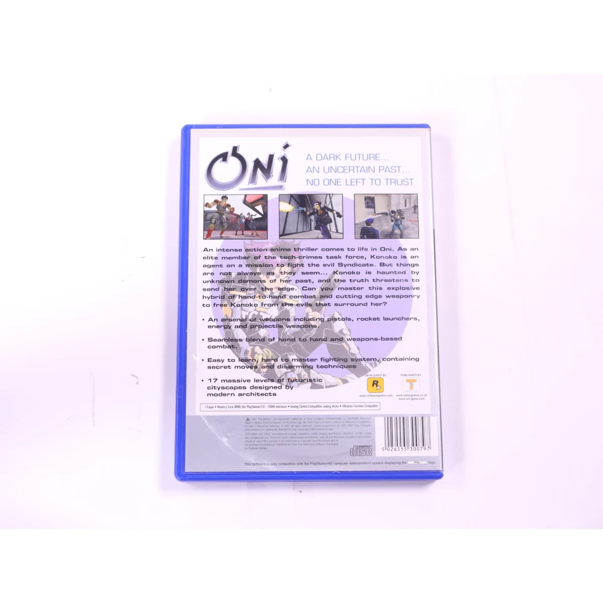 PlayStation 2 - Oni [Platinum Hits] - productfoto 2
