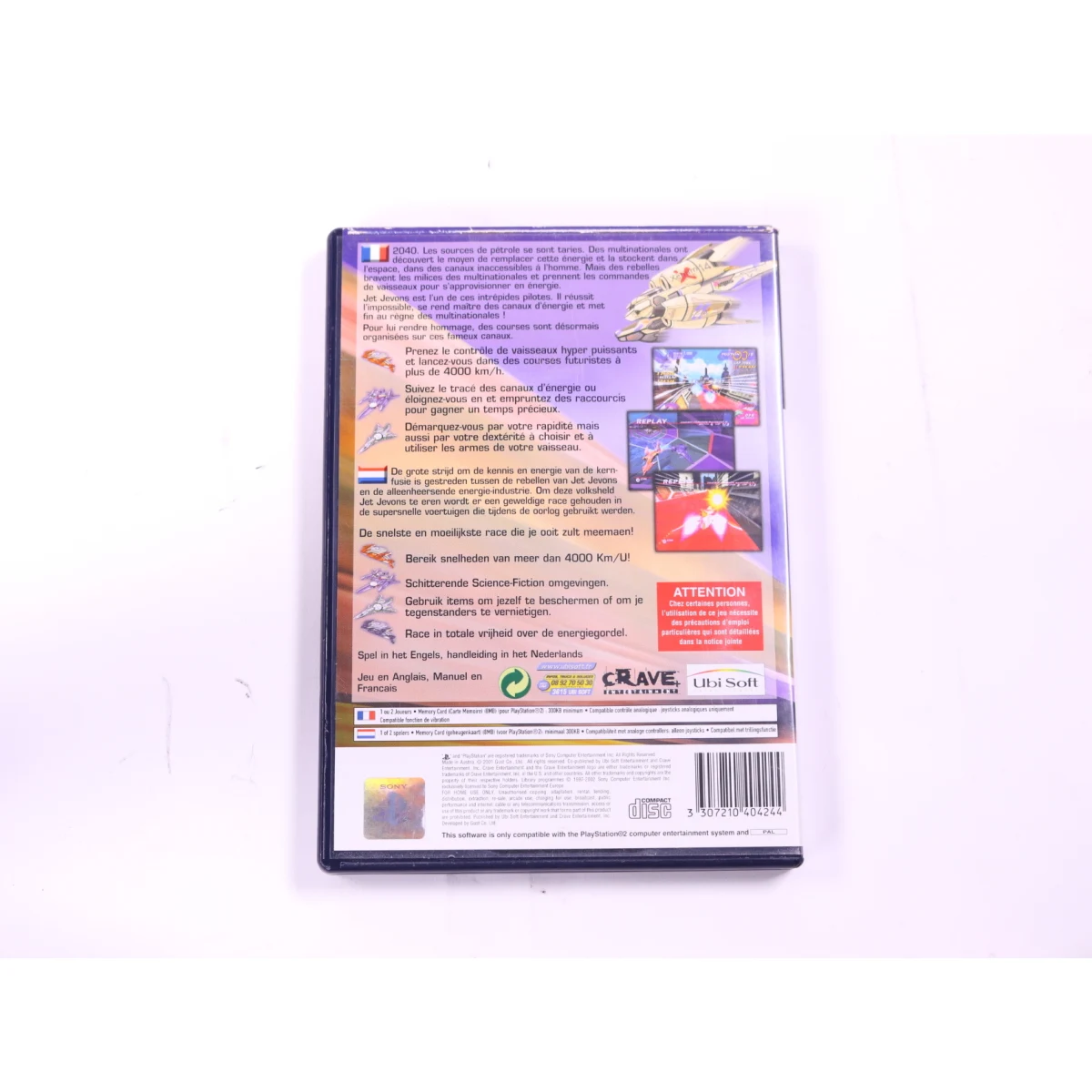 PlayStation 2 - Jet Ion GP - productfoto 2
