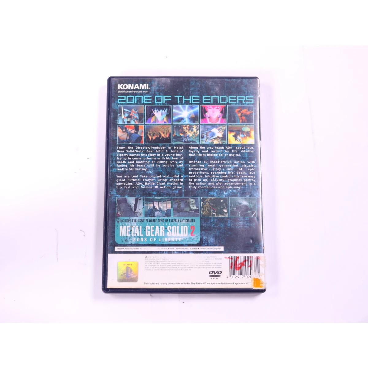 PlayStation 2 - Zone of the Enders [No Manual] - productfoto 3
