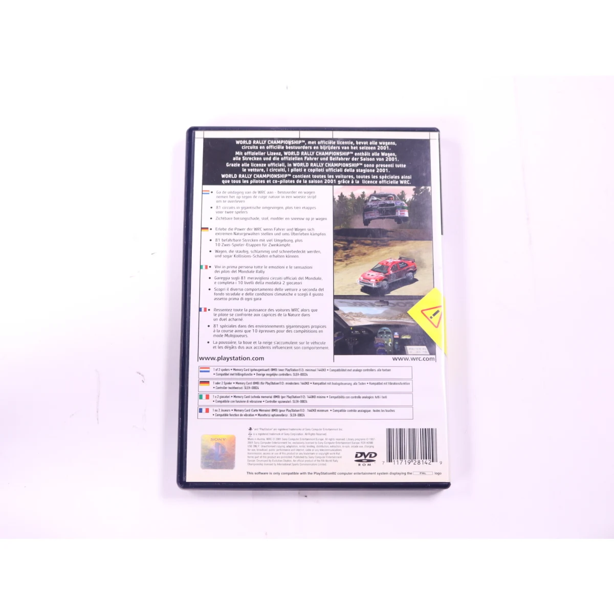 PlayStation 2 - World Rally Championship [Promotion] #2 - Evolution Studios - productfoto 3