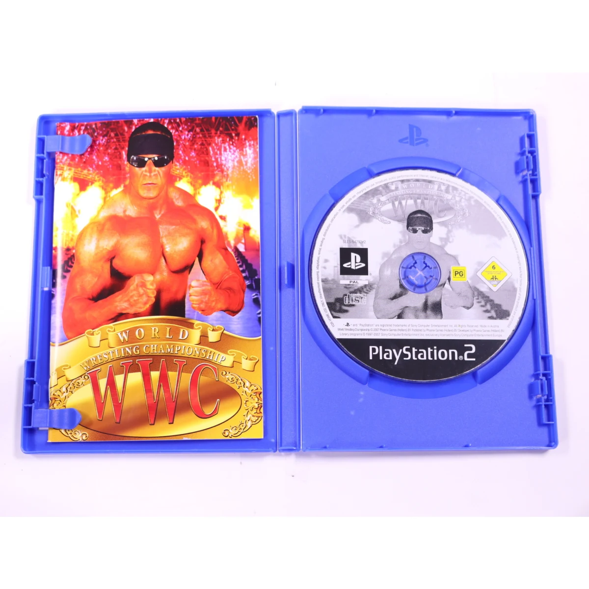 PlayStation 2 - World Wrestling Championship - productfoto 2