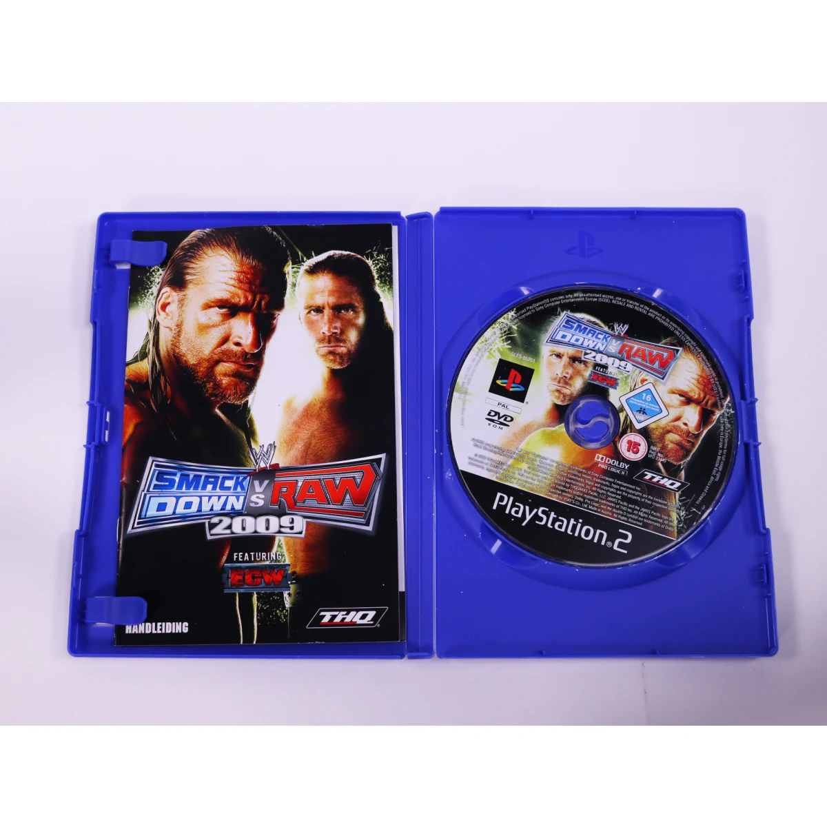 PlayStation 2 - WWE SmackDown vs. Raw 2009 - productfoto 2