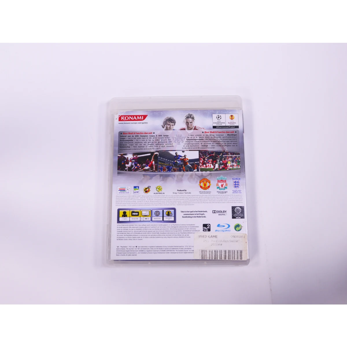 PlayStation 3 - Pro Evolution Soccer 2010 - productfoto 2