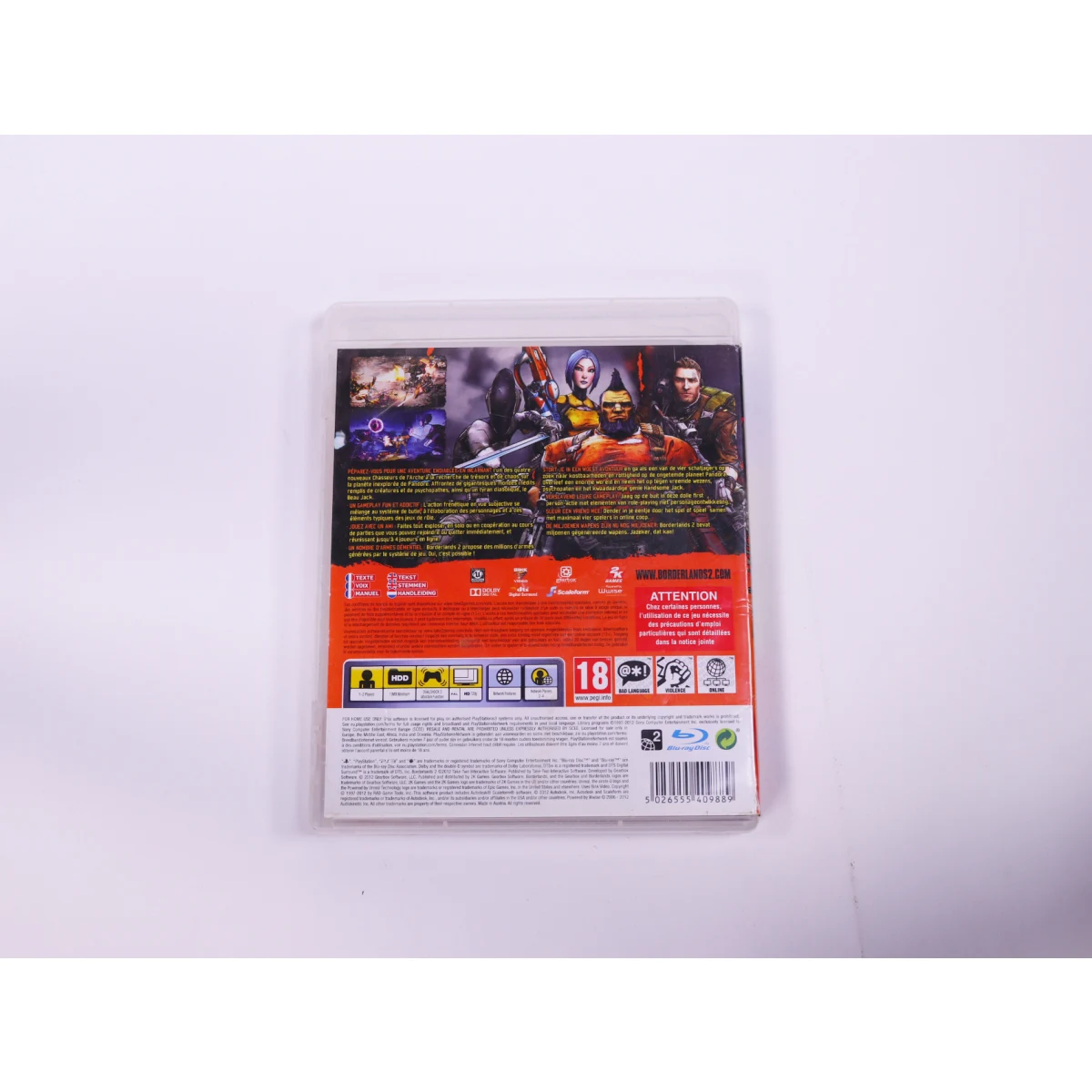 PlayStation 3 - Borderlands 2 [No Manual] - productfoto 3
