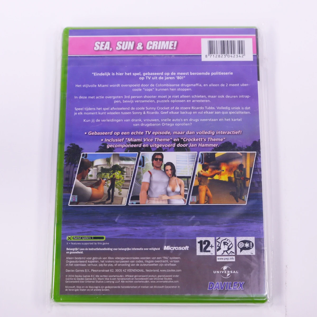 Xbox Classic - Miami Vice - productfoto 2