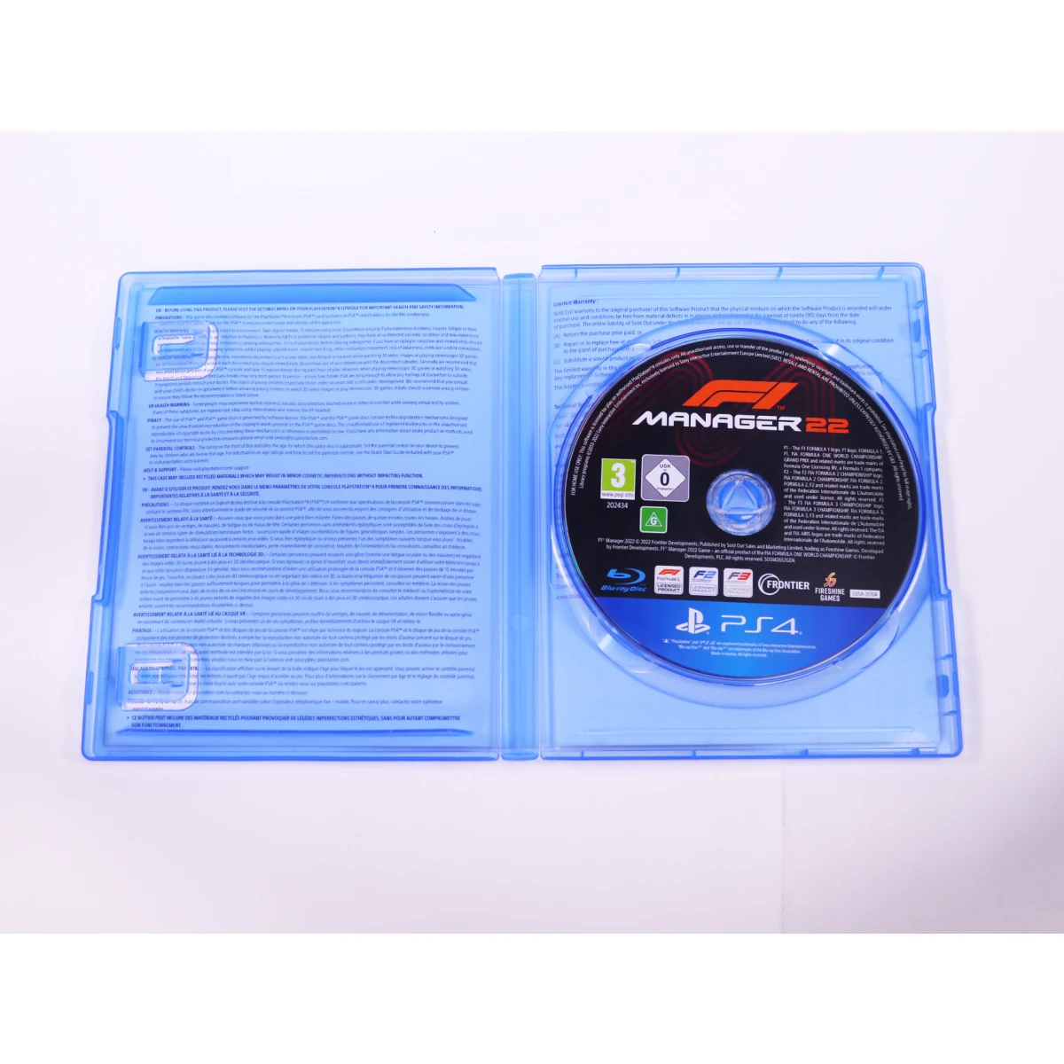 PlayStation 4 - F1 Manager 22 [Gebruikt] - Gebruikt - productfoto 3