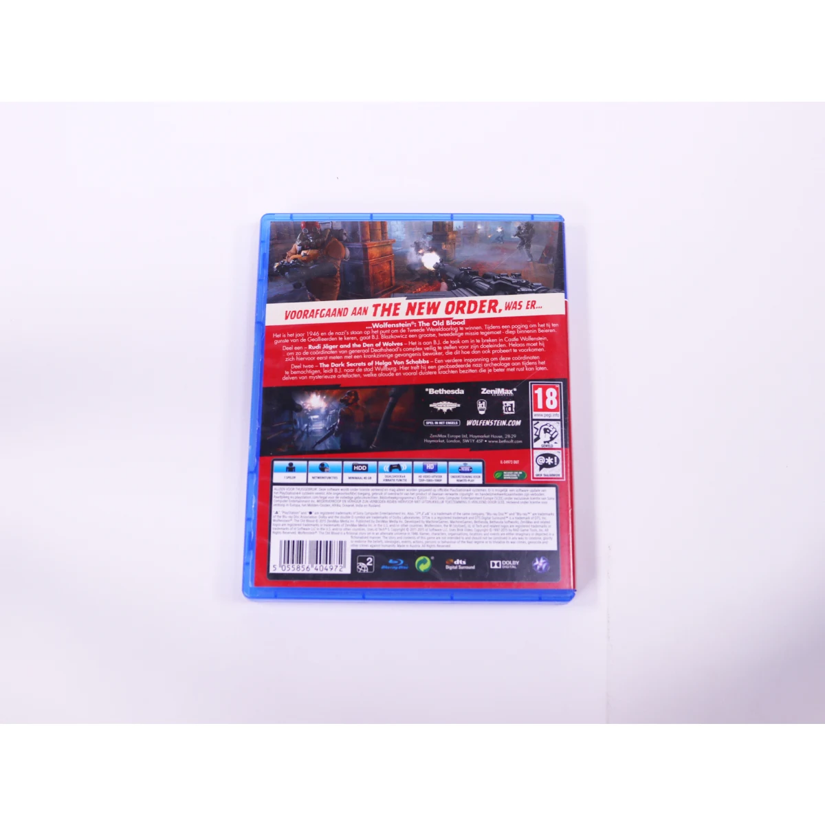 PlayStation 4 - Wolfenstein The Old Blood [Gebruikt] - Gebruikt - productfoto 2