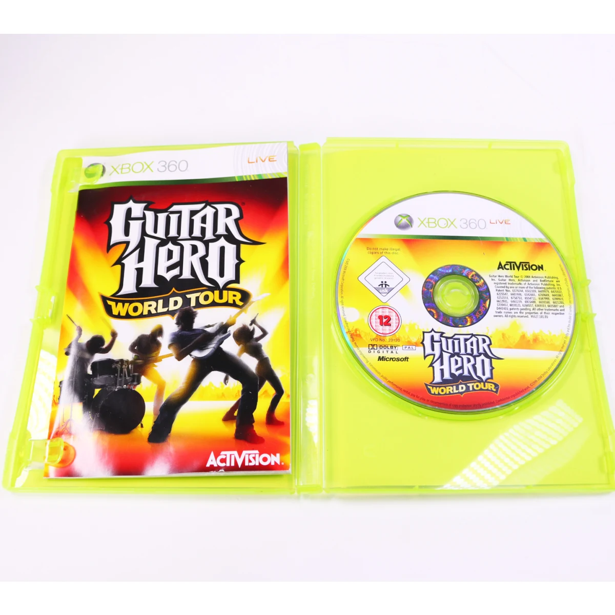 Xbox 360 - Guitar Hero World Tour - productfoto 2
