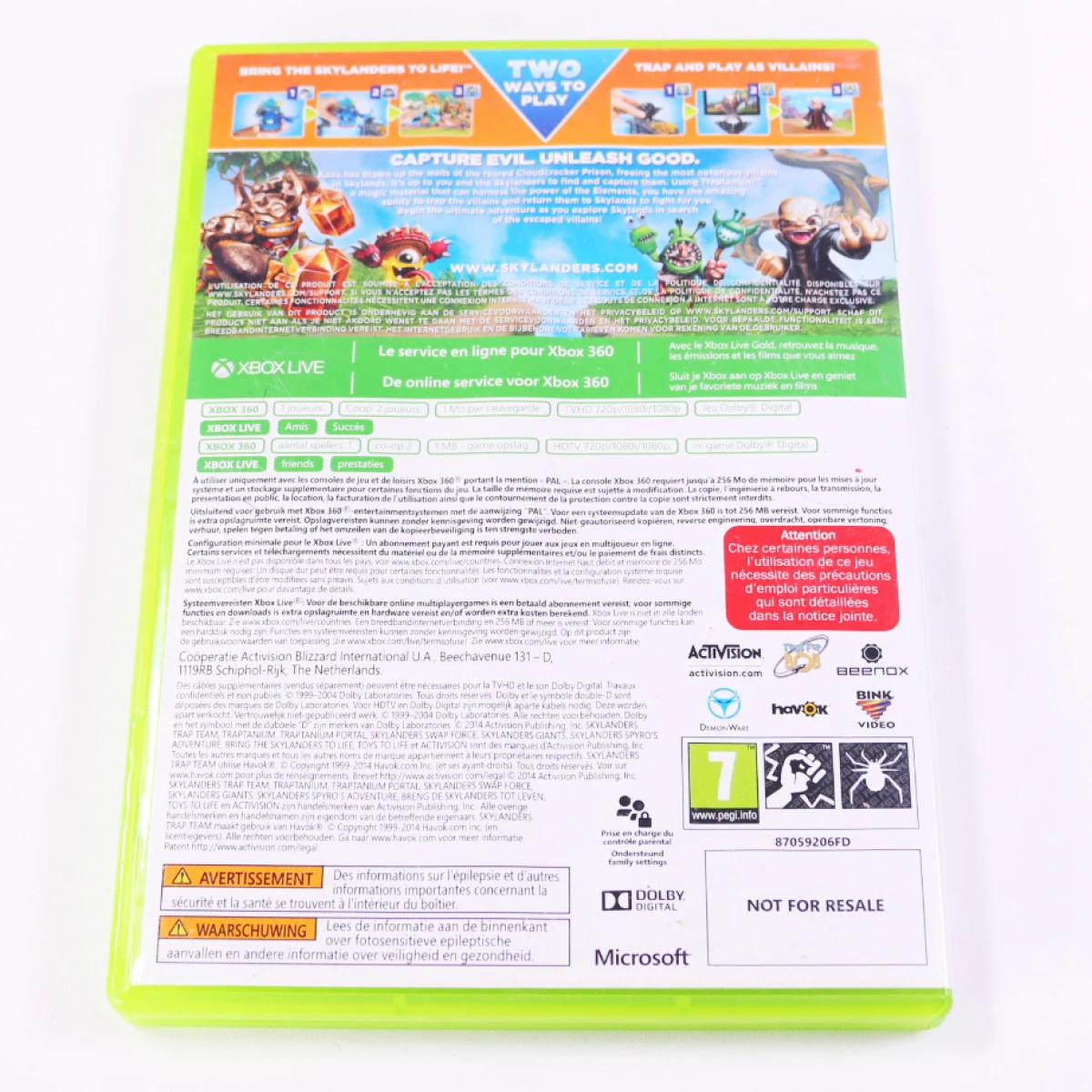 Xbox 360 - Skylanders Trap Team - productfoto 3