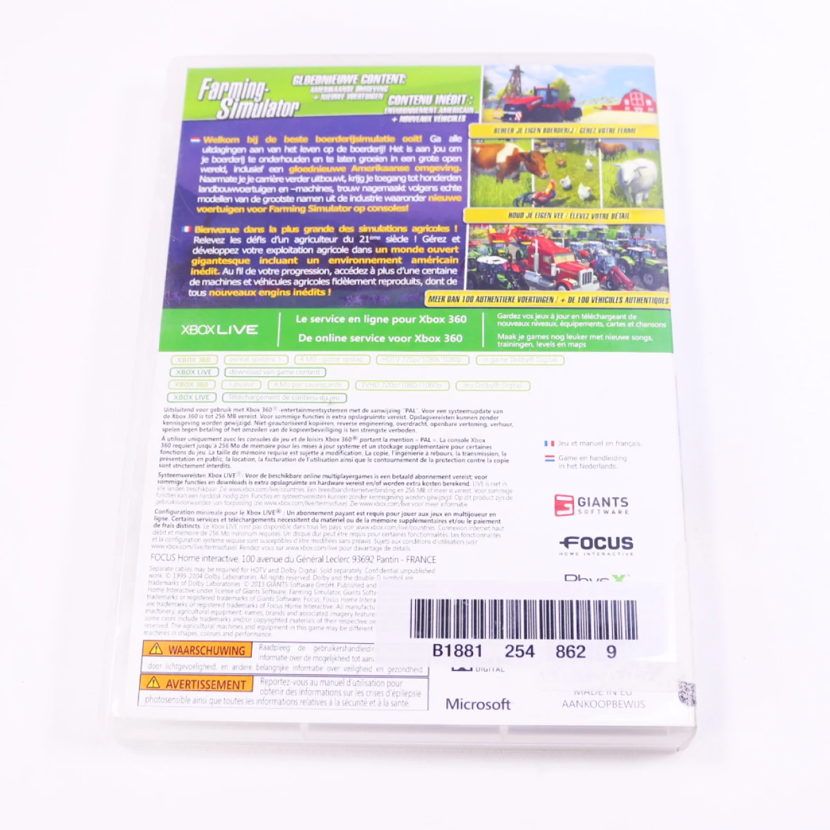 Xbox 360 - Farming Simulator - productfoto 3
