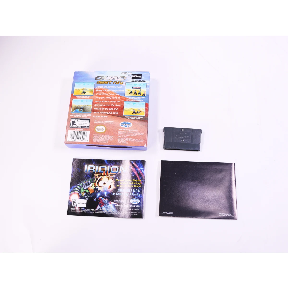Game Boy Advance - Quad Desert Fury - USA - Boxed CIB - Skyworks Technologies - productfoto 6