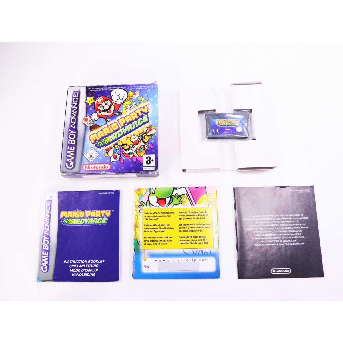 Game Boy Advance - Mario Party Advance - Boxed CIB - productfoto 9