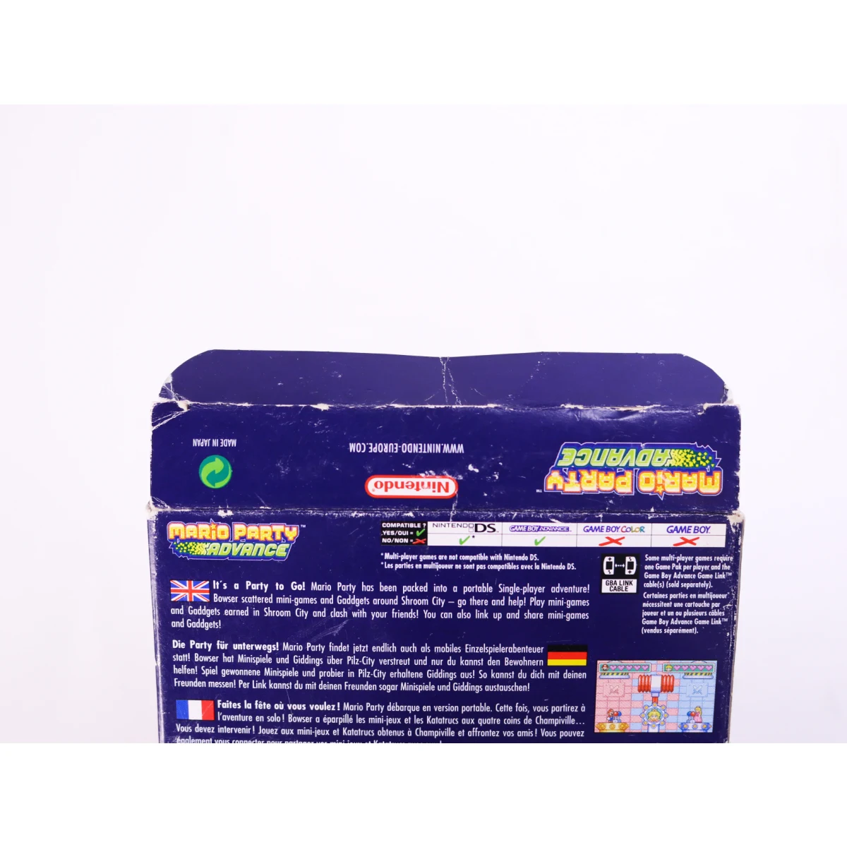 Game Boy Advance - Mario Party Advance - Boxed CIB - productfoto 6