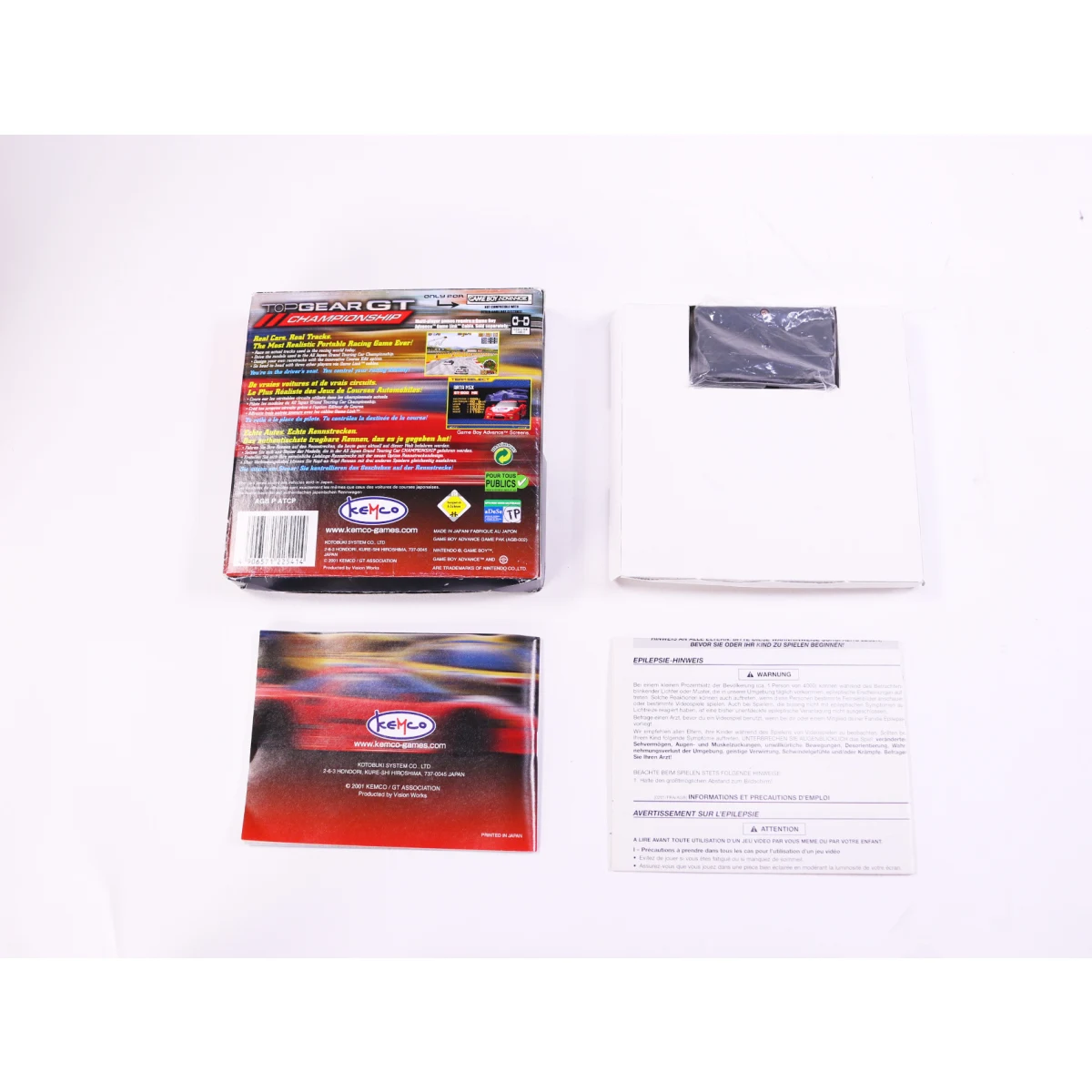 Game Boy Advance - Top Gear GT Championship - Boxed CIB - productfoto 10