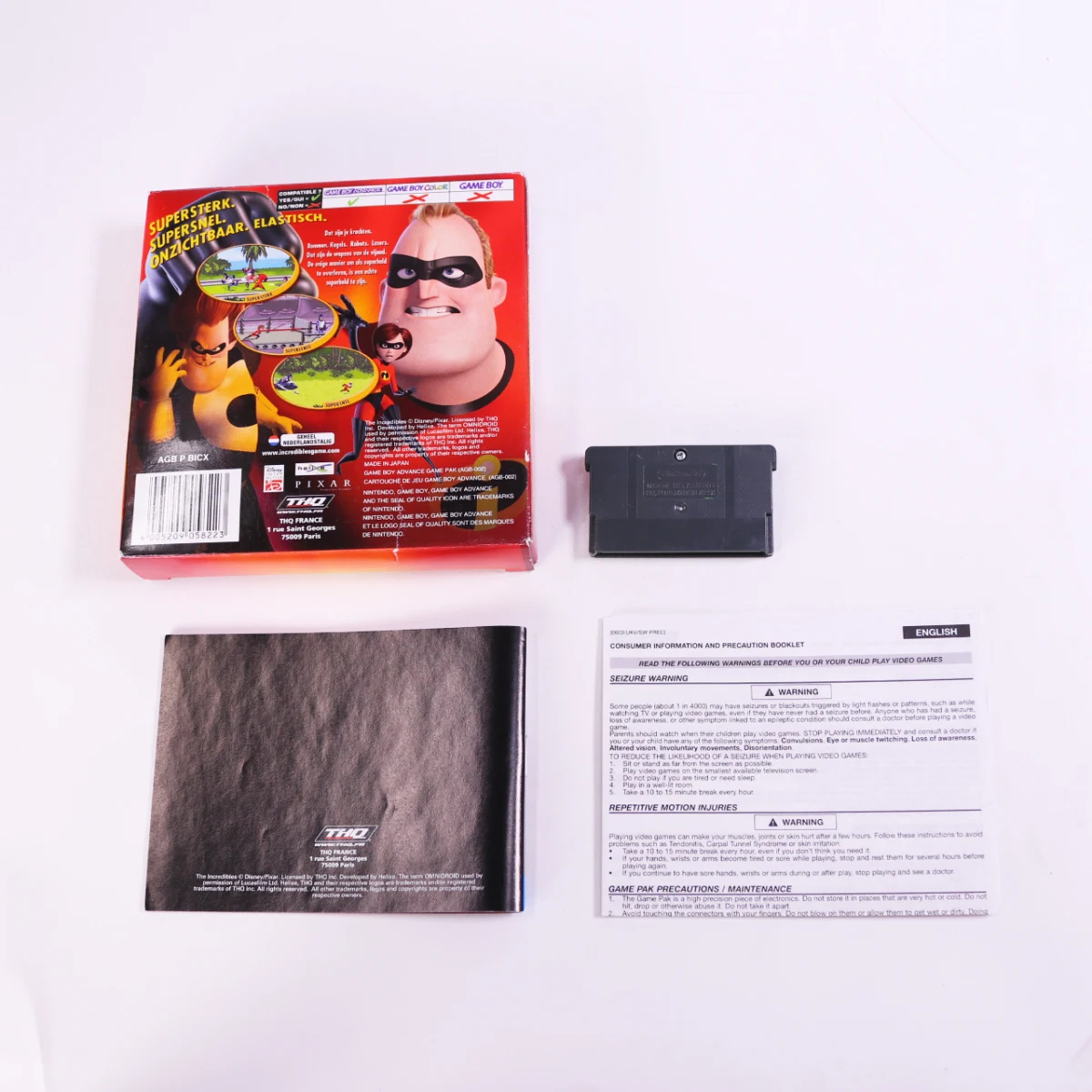 Game Boy Advance - The Incredibles - - Boxed CIB - productfoto 10