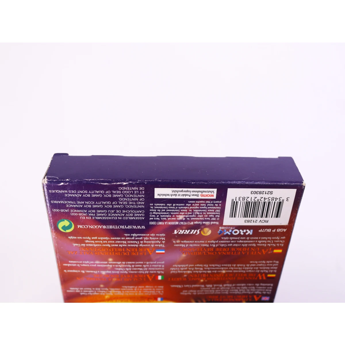 Game Boy Advance - The Legend of Spyro: The Eternal Night - Boxed CIB - productfoto 7