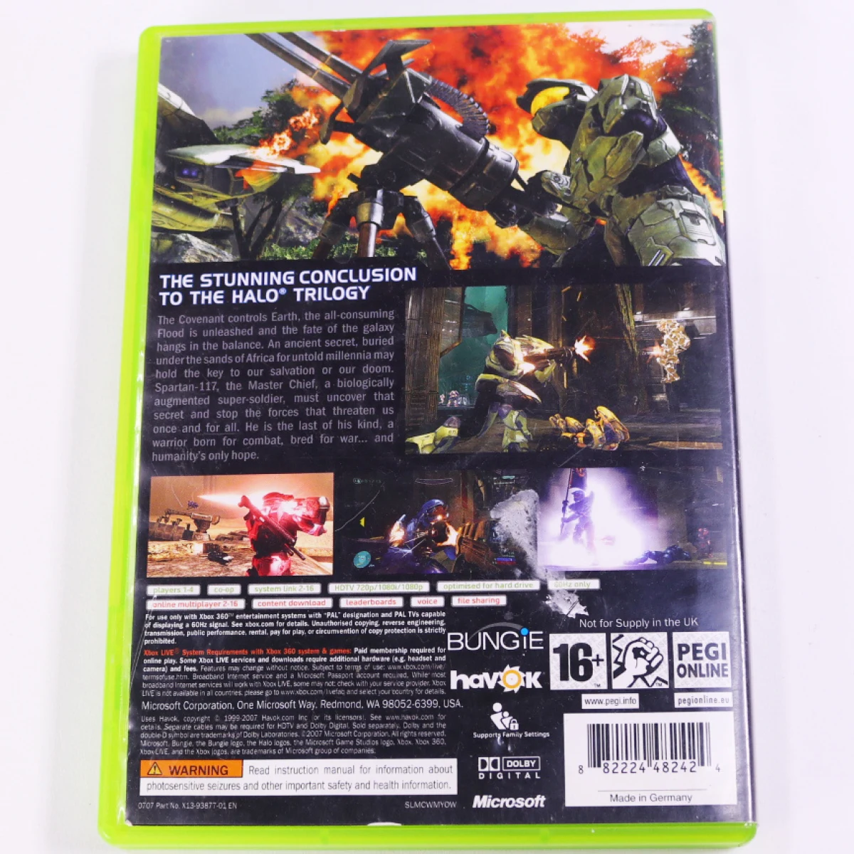 Xbox 360 - Halo 3 [No Manual] - productfoto 2