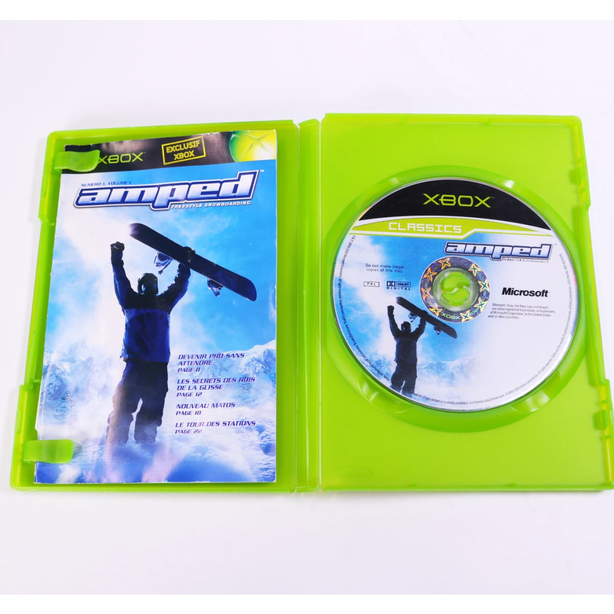Xbox Classic - Amped: Freestyle Snowboarding - productfoto 3