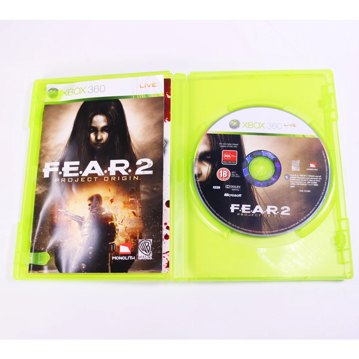 Xbox 360 - F.E.A.R. 2: Project Origin - productfoto 3