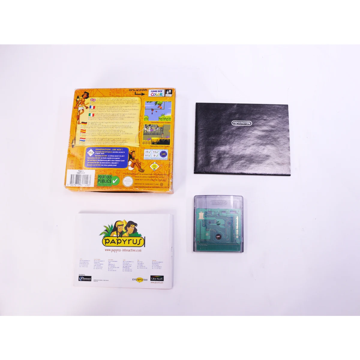 Game Boy Color - Papyrus - Boxed CIB - productfoto 10