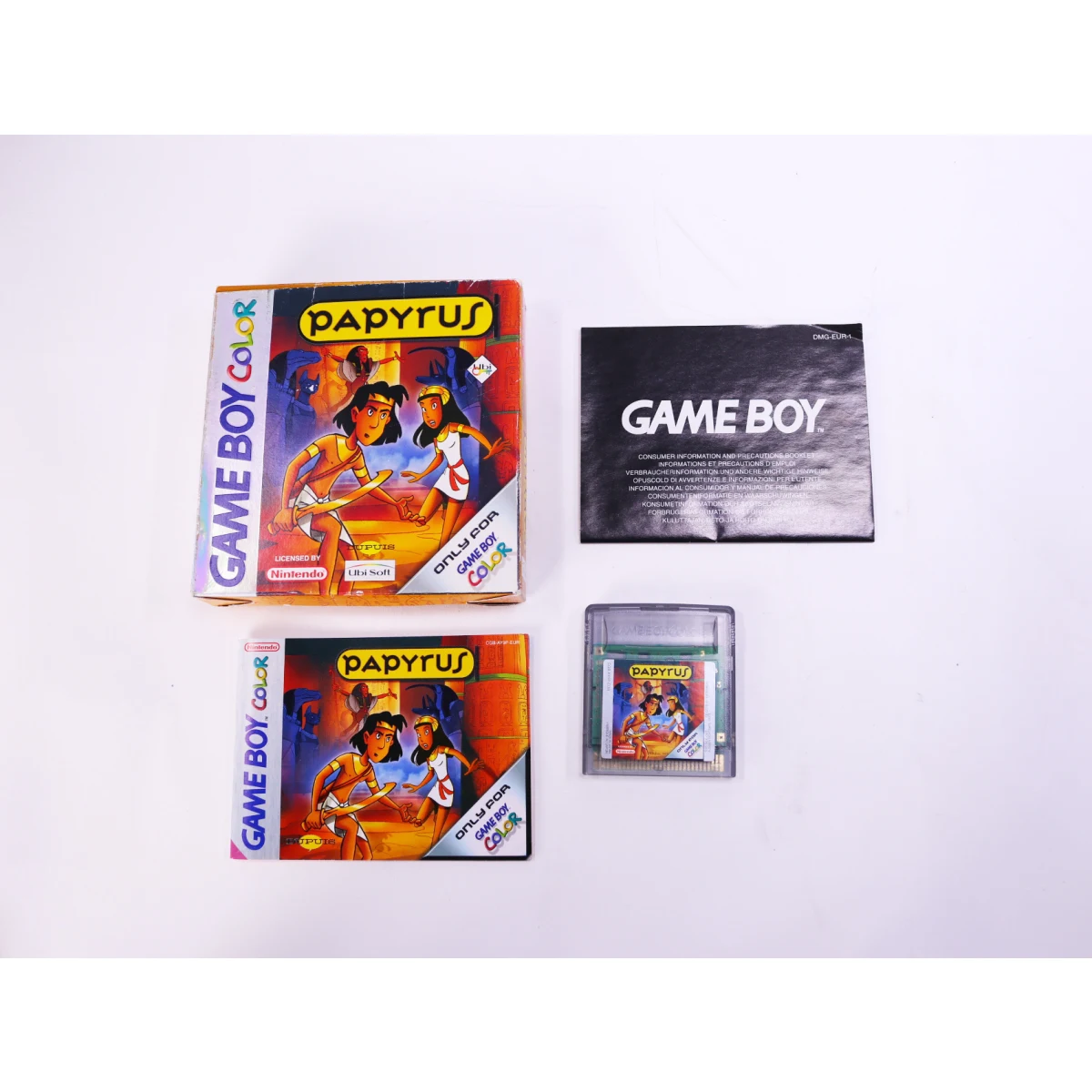 Game Boy Color - Papyrus - Boxed CIB - productfoto 9