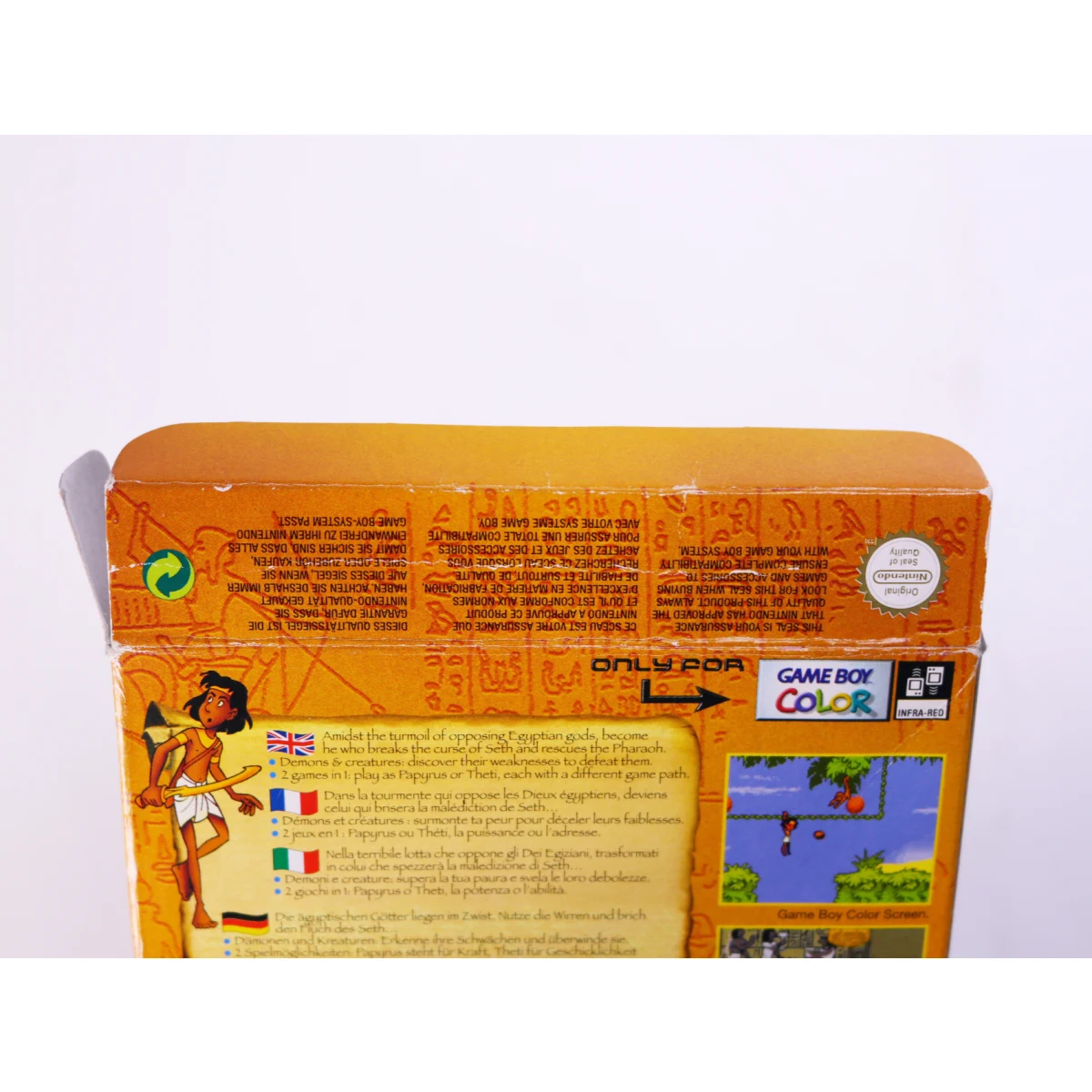 Game Boy Color - Papyrus - Boxed CIB - productfoto 6