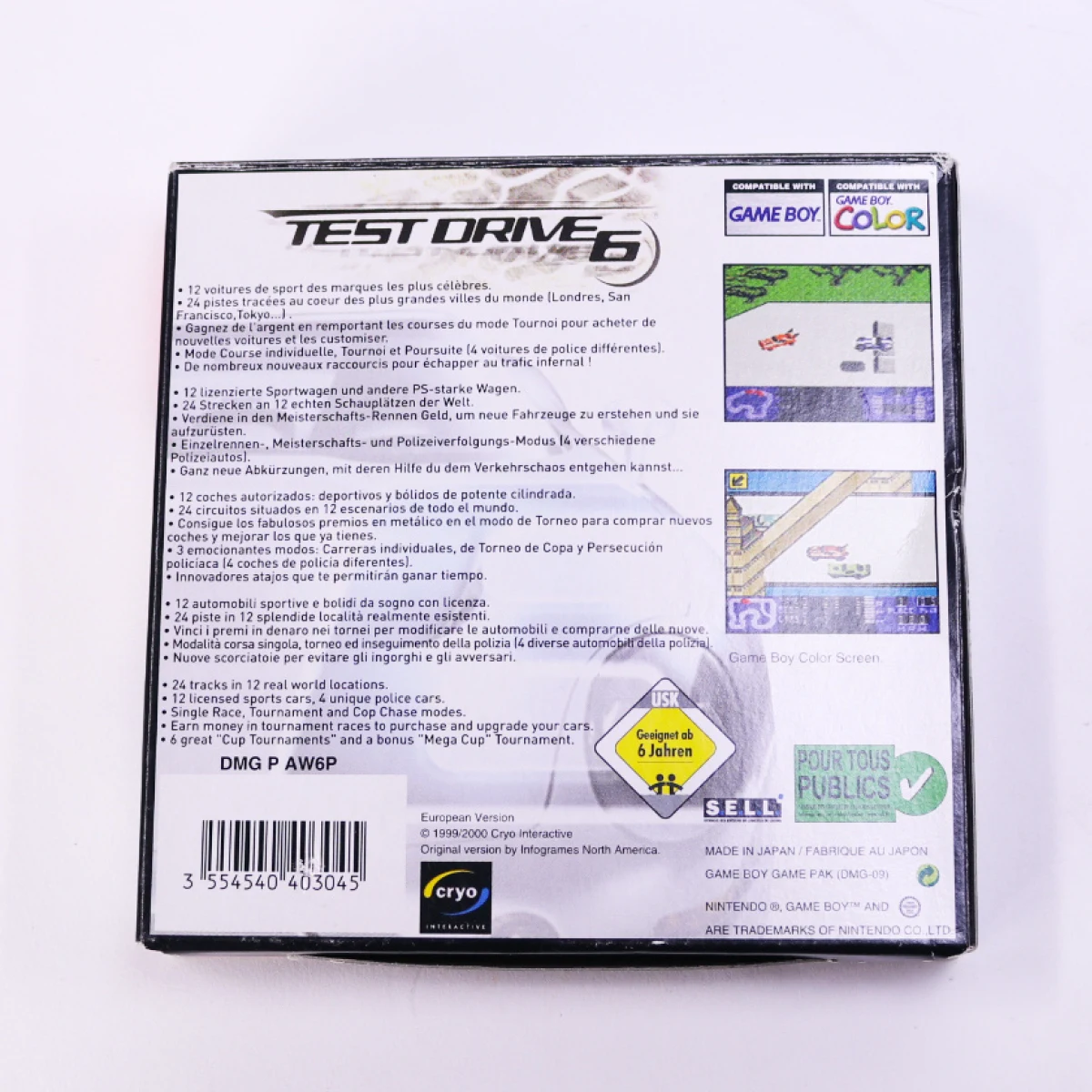 Game Boy Color - Test Drive 6 - Boxed CIB - productfoto 2