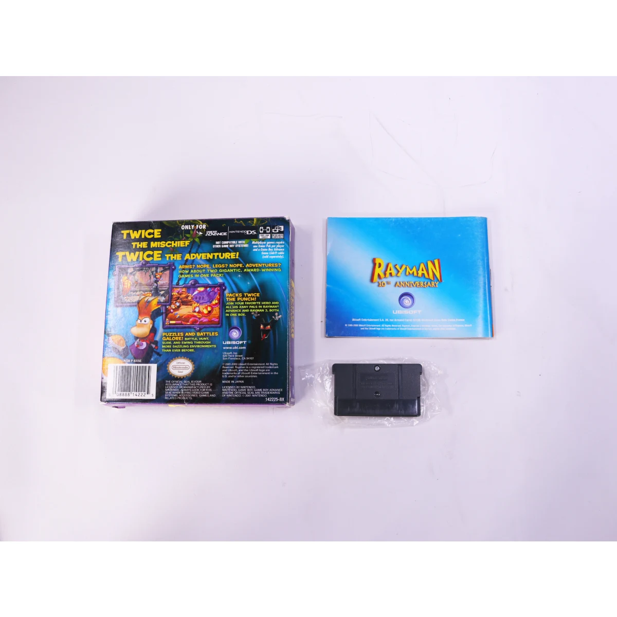 Game Boy Advance - Rayman 10th Anniversary - Boxed CIB - productfoto 9