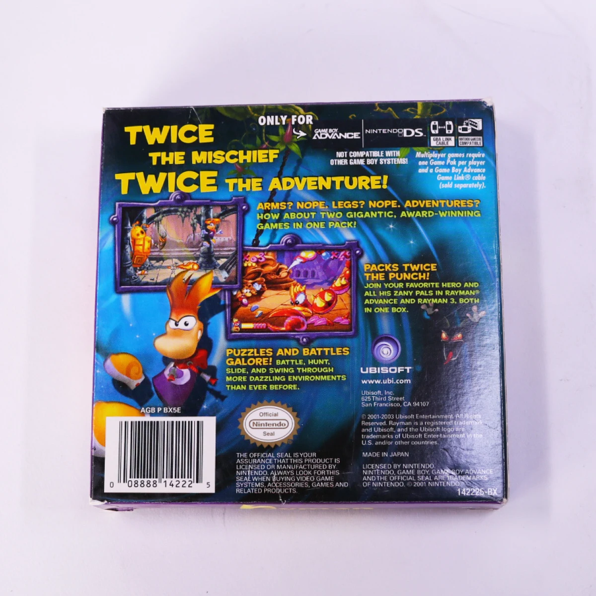 Game Boy Advance - Rayman 10th Anniversary - Boxed CIB - productfoto 2