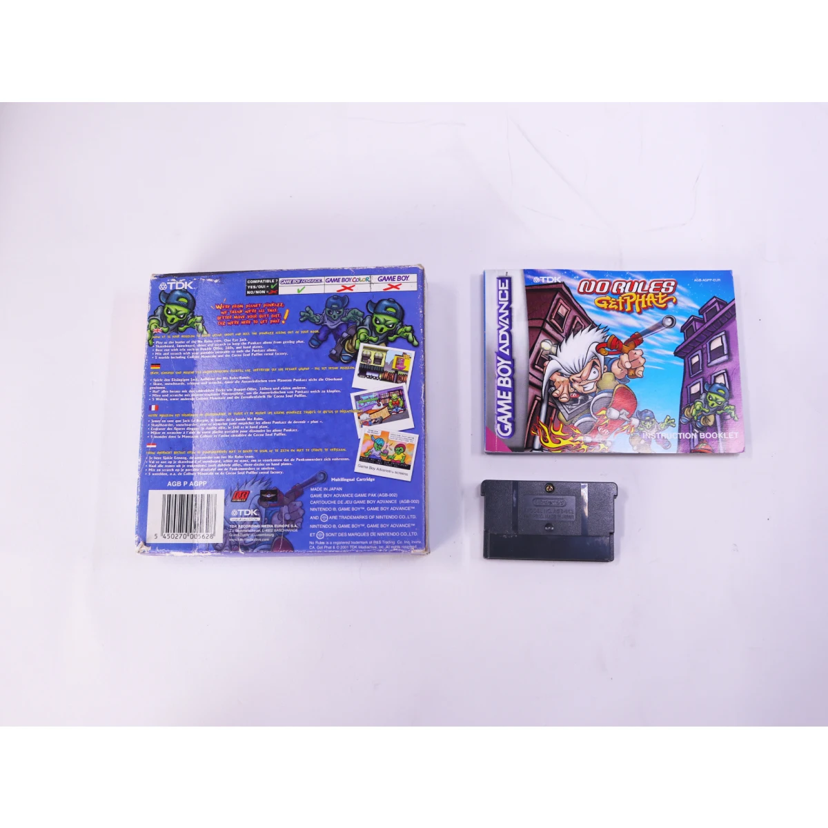 Game Boy Advance - No Rules: Get Phat - Boxed CIB - productfoto 9