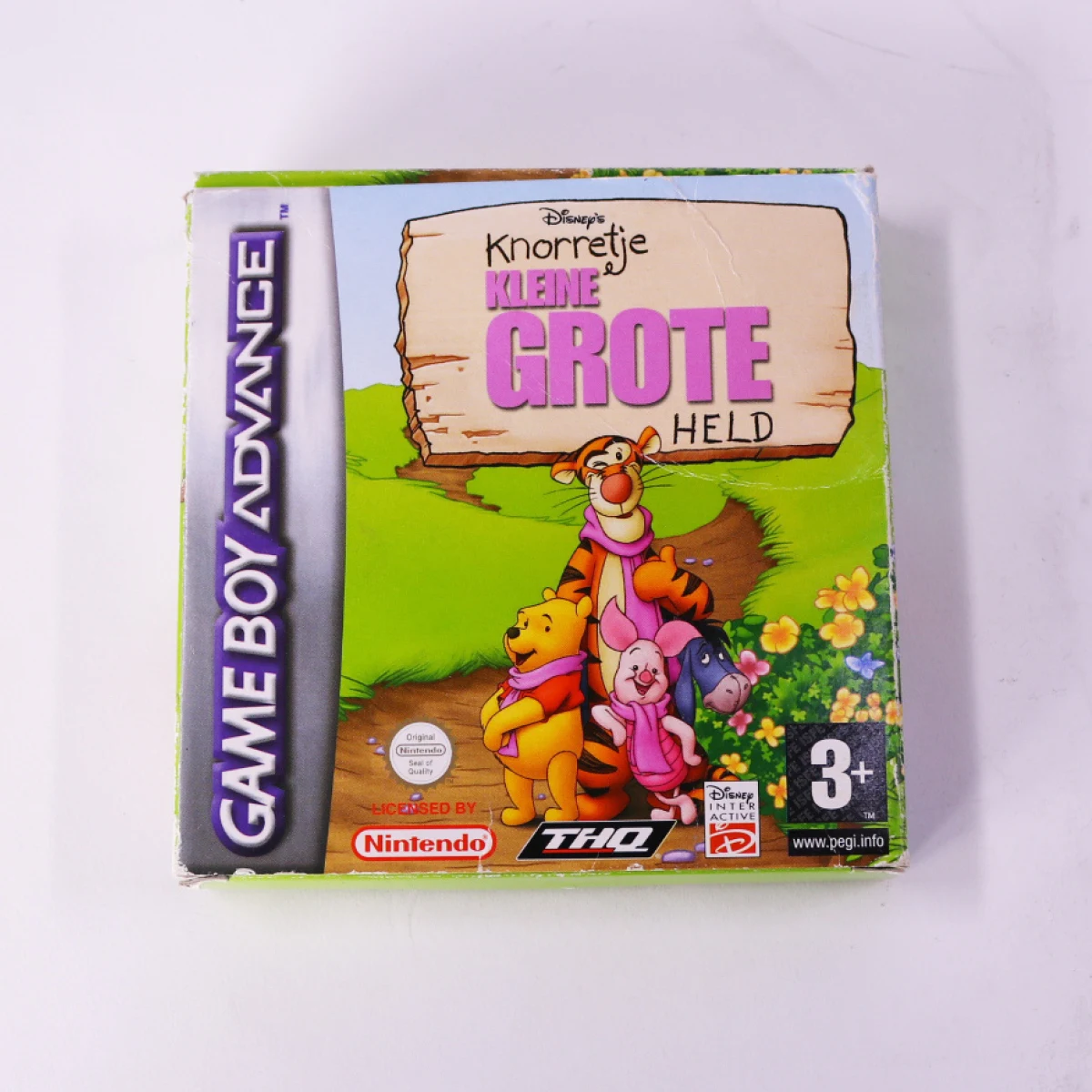 Game Boy Advance - Knorretje Kleine Grote Held - Boxed CIB