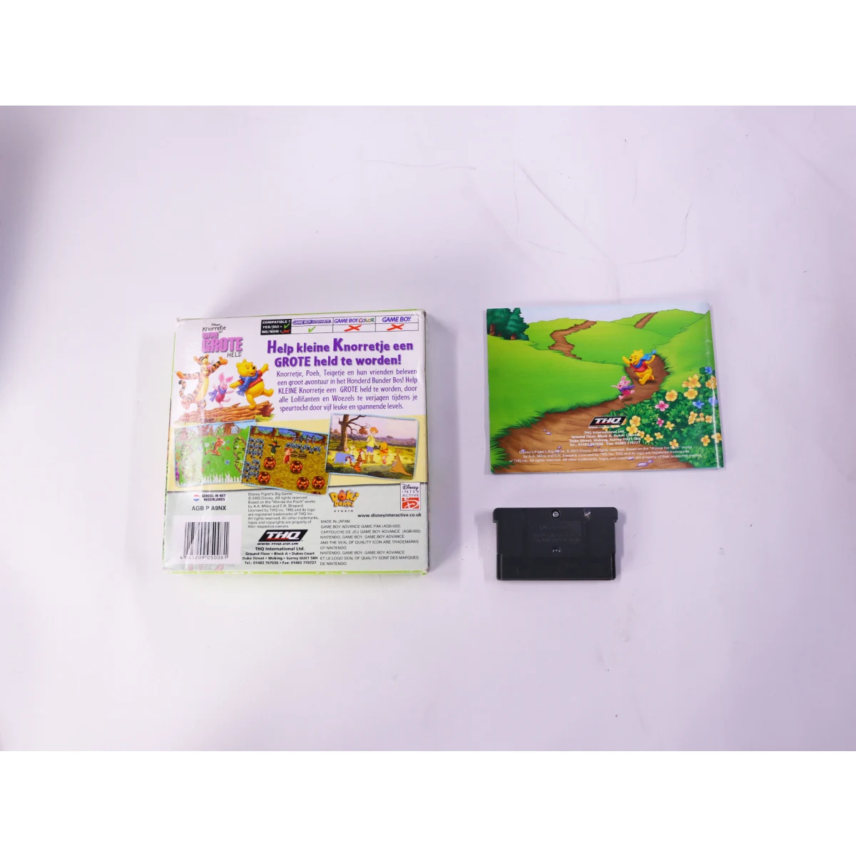 Game Boy Advance - Knorretje Kleine Grote Held - Boxed CIB - productfoto 9