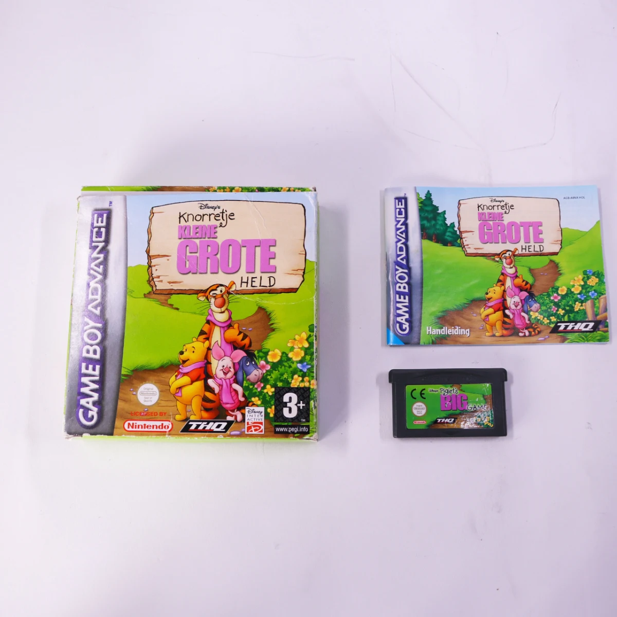 Game Boy Advance - Knorretje Kleine Grote Held - Boxed CIB - productfoto 8